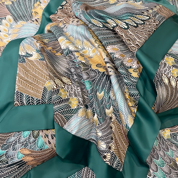 91家纺网 家纺一手货源 找家纺 氧家 2025新款100支全棉数码印花四件套 波利