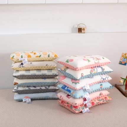 （总）叠暖 2023新款针织棉儿童豆豆安抚枕