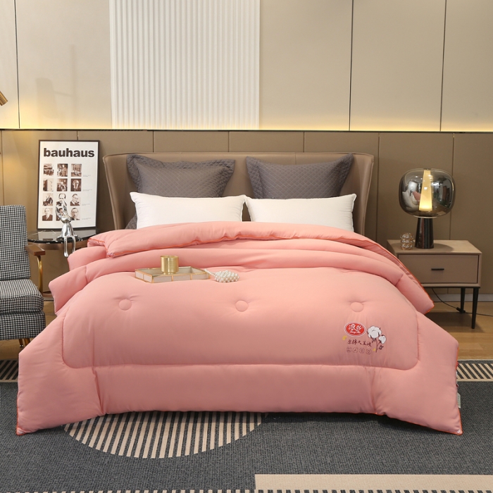 91家纺网 家纺一手货源 找家纺 （总）招财狼床垫 2023新款浪莎A类原棉大豆被冬被被芯