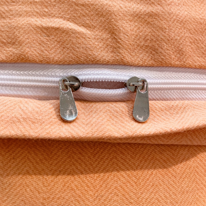 91家纺网 家纺一手货源 找家纺 品乐家纺 2023新款全棉喷气磨毛印花四件套 潮流前线-桔