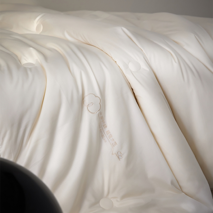 91家纺网 家纺一手货源 找家纺 纪梵茜家纺 高奢李官奇70%大豆被被子被芯-云端场景二