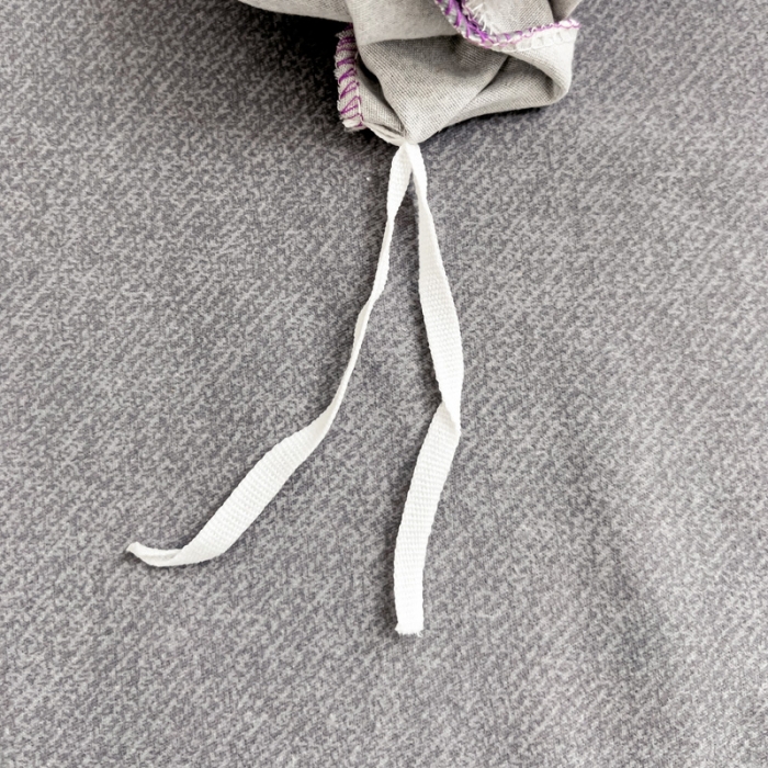 91家纺网 家纺一手货源 找家纺 品乐家纺 2023新款全棉喷气磨毛印花四件套 满天星-灰