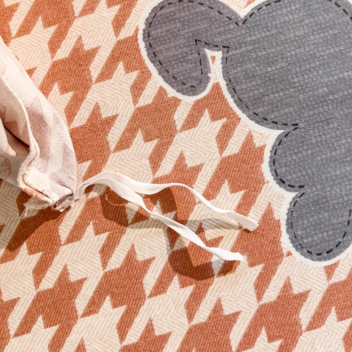 91家纺网 家纺一手货源 找家纺 品乐家纺 2023新款全棉喷气磨毛印花四件套 时尚风标-豆沙