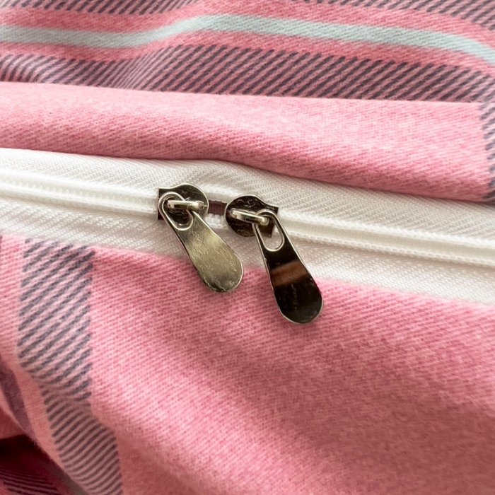 91家纺网 家纺一手货源 找家纺 品乐家纺 2023新款全棉喷气磨毛印花单被套 格鲁尼-粉