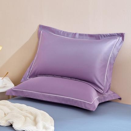 91家纺网 家纺一手货源 找家纺 （总）丰淘 2023新款水洗真丝纯色枕套