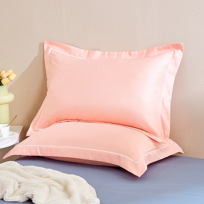 91家纺网 家纺一手货源 找家纺 丰淘 2023新款水洗真丝纯色枕套 水洗真丝-玉色