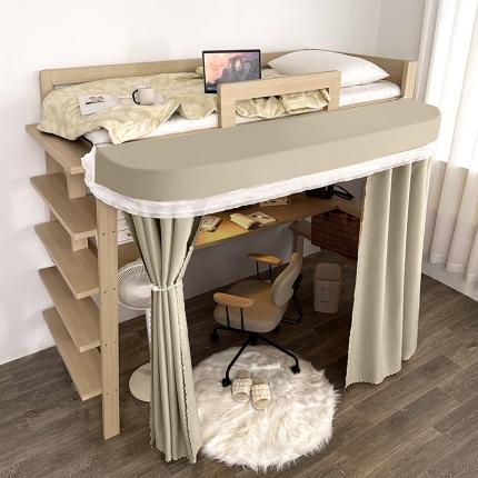 91家纺网 家纺一手货源 找家纺 海虹 2023新款强遮光外延伸U型桌帘蚊帐 浅灰