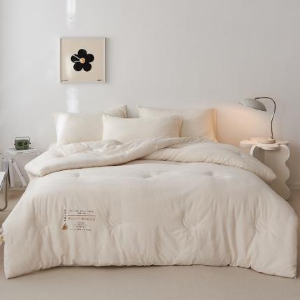 91家纺网 家纺一手货源 找家纺 （总）莱宁被业 2023新款A类原棉有机大豆被