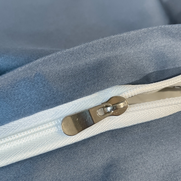 91家纺网 家纺一手货源 找家纺 柠馨2023新款都市贵族系列13376铂金新疆长绒棉纯色单品系列 宾利蓝-单被套