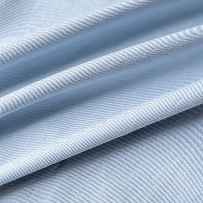 91家纺网 家纺一手货源 找家纺 柠馨2023新款都市贵族系列13376铂金新疆长绒棉纯色单品系列 北极蓝-单被套