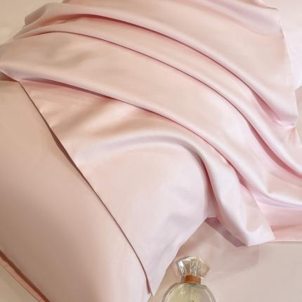 柠馨2023新款都市贵族系列13376铂金新疆长绒棉纯色单品系列 山茶粉-单枕套