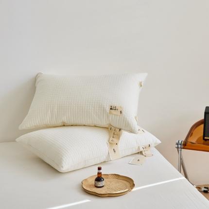 91家纺网 家纺一手货源 找家纺 境月枕芯坊 2023新款生态抑菌枕 生态抑菌舒享枕-单边款