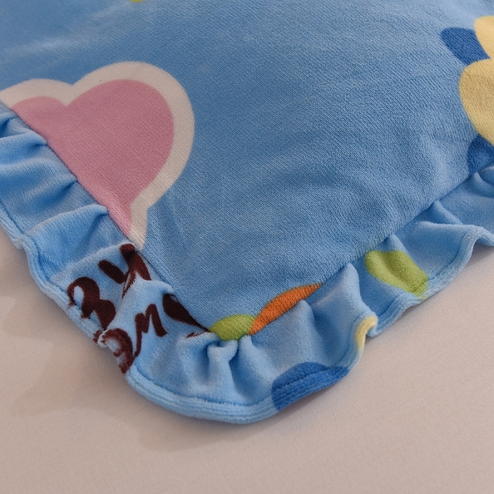 91家纺网 家纺一手货源 找家纺 甜之梦家纺 2025新款泥点绒印花四件套（任何尺寸都可定做） 爱心萌兔