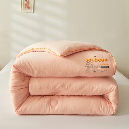 91家纺网 家纺一手货源 找家纺 （总）易博 热卖针织水洗棉麻绳款纯色被四季被被子被芯