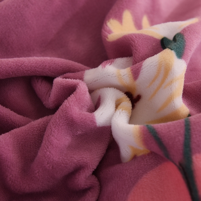 91家纺网 家纺一手货源 找家纺 甜之梦家纺 2025新款韩版泥点绒单被套（任何尺寸都可定做） 穿越