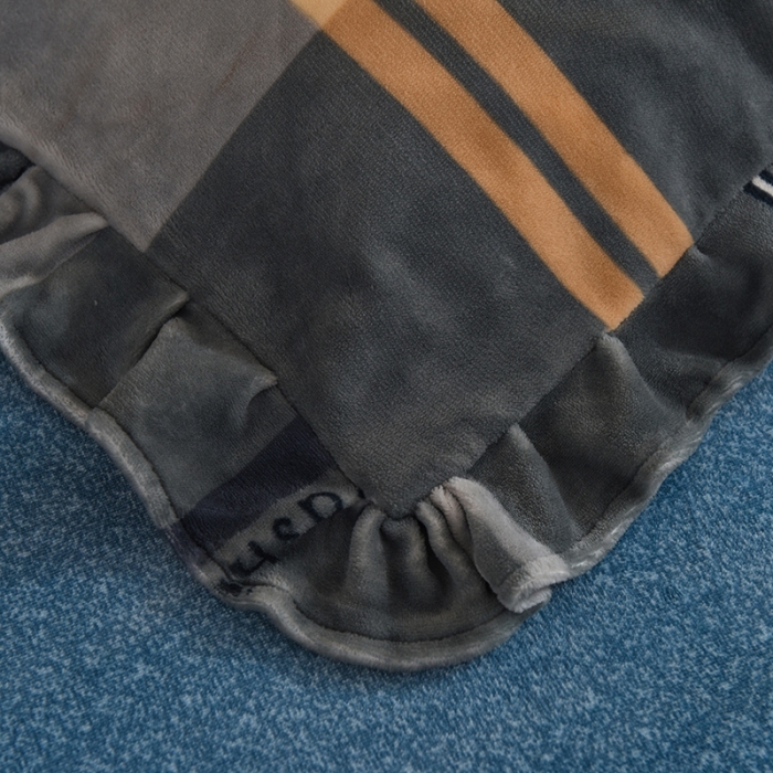 91家纺网 家纺一手货源 找家纺 甜之梦家纺 2025新款韩版泥点绒单被套（任何尺寸都可定做） 字母周末