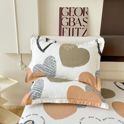 91家纺网 家纺一手货源 找家纺 （总）帛织澜家纺 2025新款12868全棉喷气印花枕套