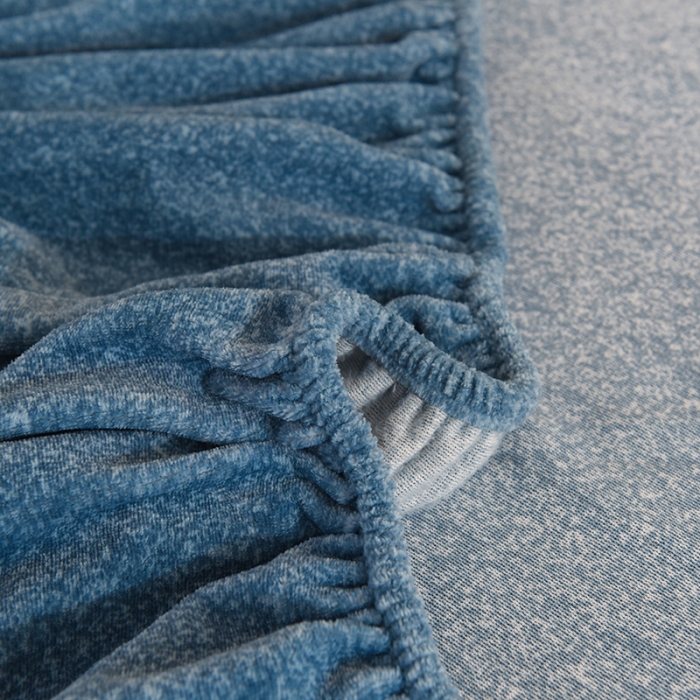 91家纺网 家纺一手货源 找家纺 总甜之梦家纺 2025新款韩版泥点绒单床笠（任何尺寸异型缺角都可定做）