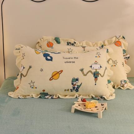 91家纺网 家纺一手货源 找家纺 （总）甜之梦家纺 2025新款韩版泥点绒单品枕套