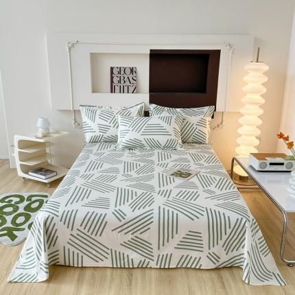 91家纺网 家纺一手货源 找家纺 （总）帛织澜家纺 2025新款12868全棉喷气印花床单单件