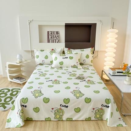 91家纺网 家纺一手货源 找家纺 （总）帛织澜家纺 2025新款12868全棉喷气印花床单单件