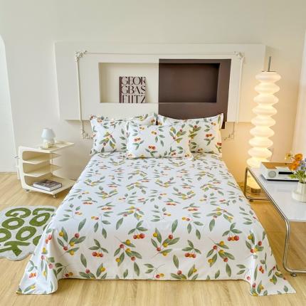 91家纺网 家纺一手货源 找家纺 （总）帛织澜家纺 2025新款12868全棉喷气印花床单单件