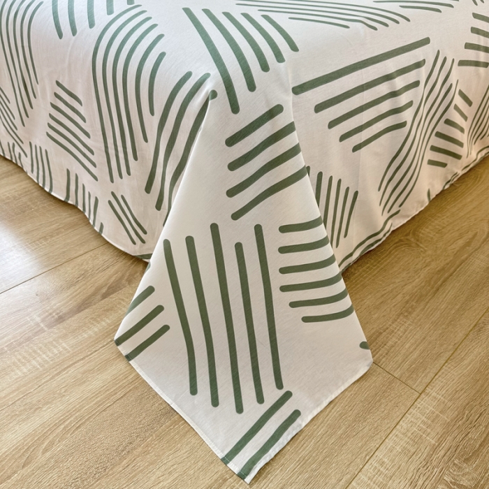 91家纺网 家纺一手货源 找家纺 帛织澜 12868全棉喷气印花四件套-伯克利