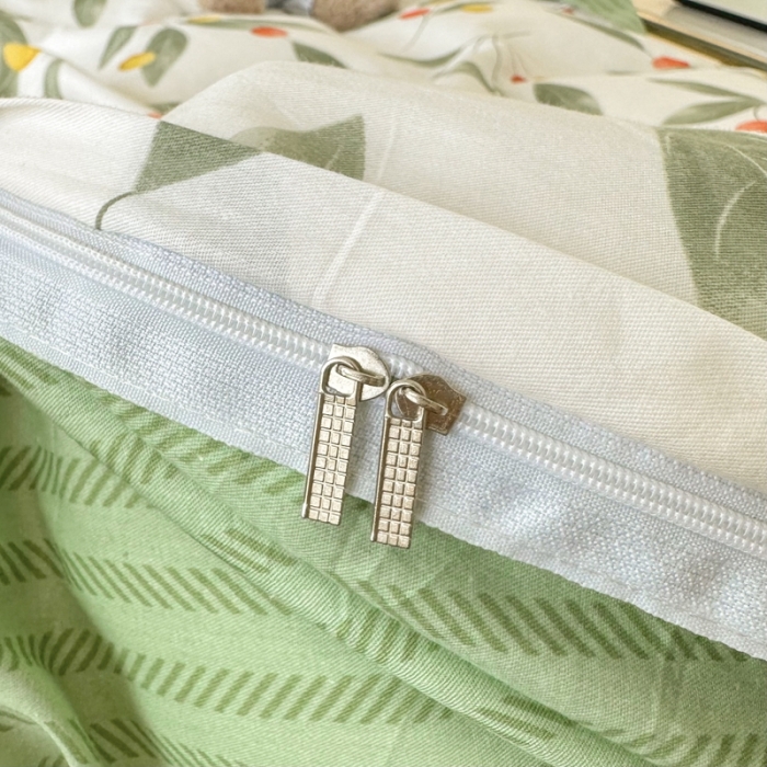 91家纺网 家纺一手货源 找家纺 帛织澜 12868全棉喷气印花四件套-花果