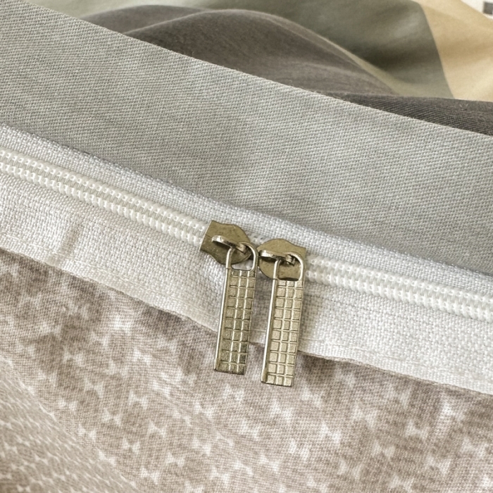 91家纺网 家纺一手货源 找家纺 帛织澜 12868全棉喷气印花四件套-简伯格-桔