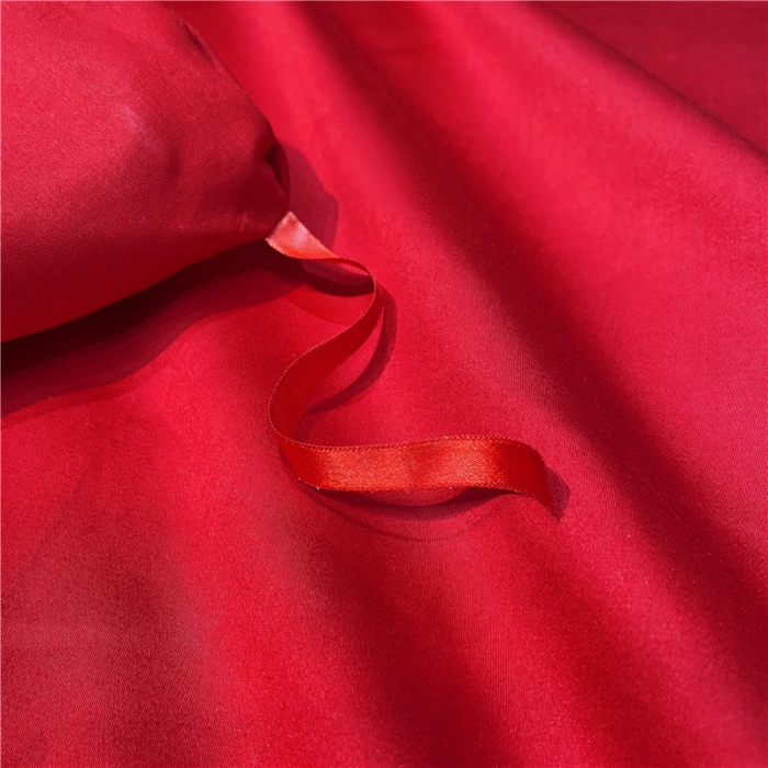 91家纺网 家纺一手货源 找家纺 宏羽纺 2024新款纯棉新中式刺绣婚庆多件套 珠联璧合-红