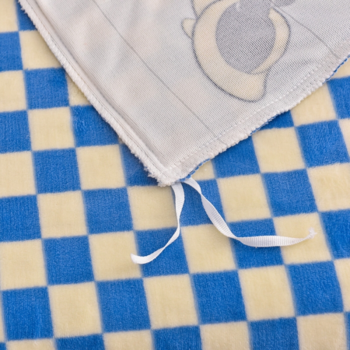 91家纺网 家纺一手货源 找家纺 简一 2024新款牛奶绒四件套 恋爱米妮