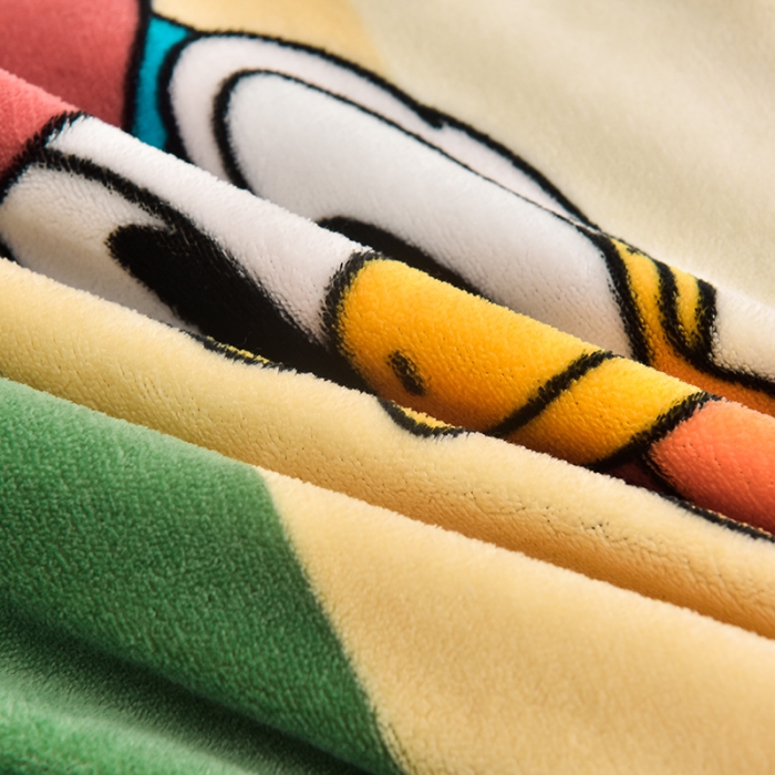 91家纺网 家纺一手货源 找家纺 简一 2024新款牛奶绒四件套 俏皮米妮