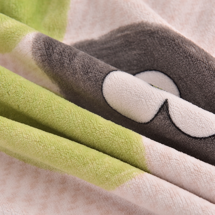 91家纺网 家纺一手货源 找家纺 简一 2024新款牛奶绒四件套 幸运扣