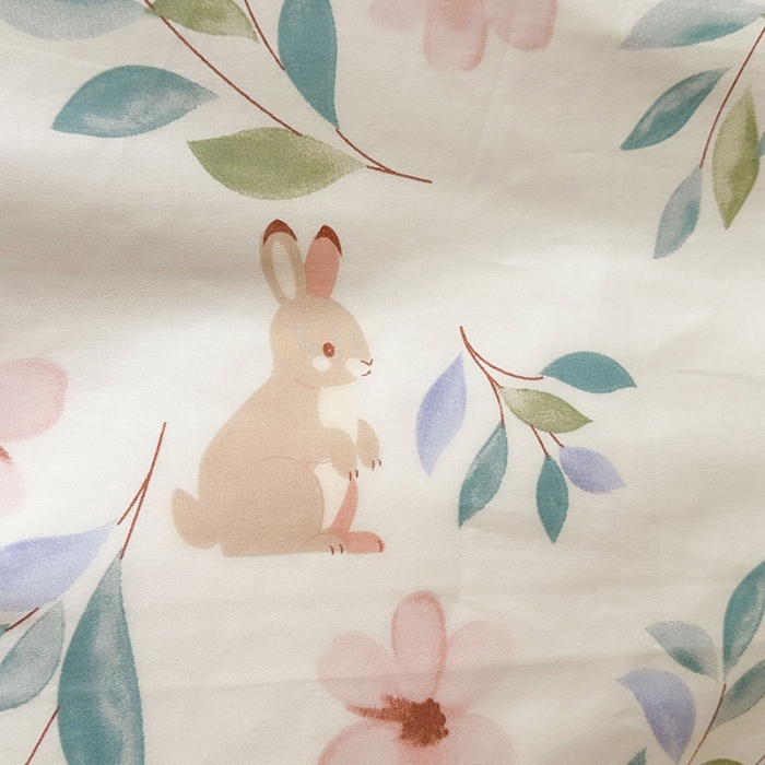 91家纺网 家纺一手货源 找家纺 金鑫汇 2023新款全棉宿舍印花三件套 莫妮卡