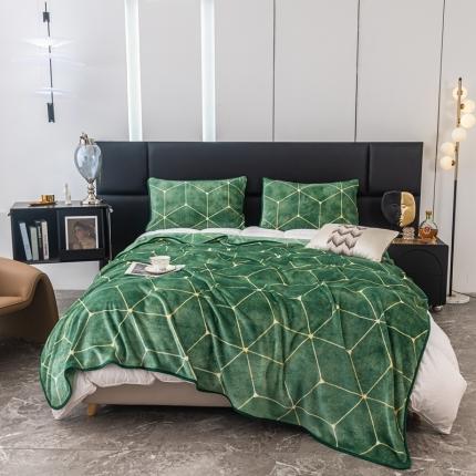 91家纺网 家纺一手货源 找家纺 总来菲毛毯 2025新款270克法莱绒毛毯印花珊瑚绒毯子加厚法兰绒休闲毯