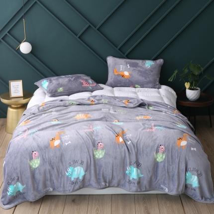 91家纺网 家纺一手货源 找家纺 总来菲毛毯 2025新款270克法莱绒毛毯印花珊瑚绒毯子加厚法兰绒休闲毯