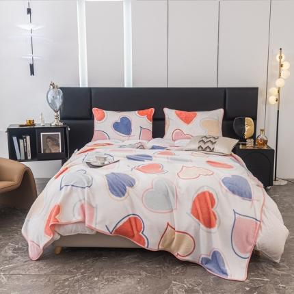 91家纺网 家纺一手货源 找家纺 总来菲毛毯 2025新款270克法莱绒毛毯印花珊瑚绒毯子加厚法兰绒休闲毯