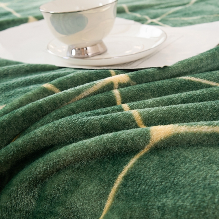 91家纺网 家纺一手货源 找家纺 来菲毛毯 2025新款270克法莱绒毛毯珊瑚绒印花牛奶绒毯子休闲毯无限