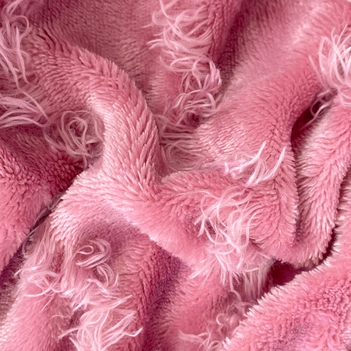 91家纺网 家纺一手货源 找家纺 绒世界 2024新款高端牛奶绒提花四件套 豆沙红