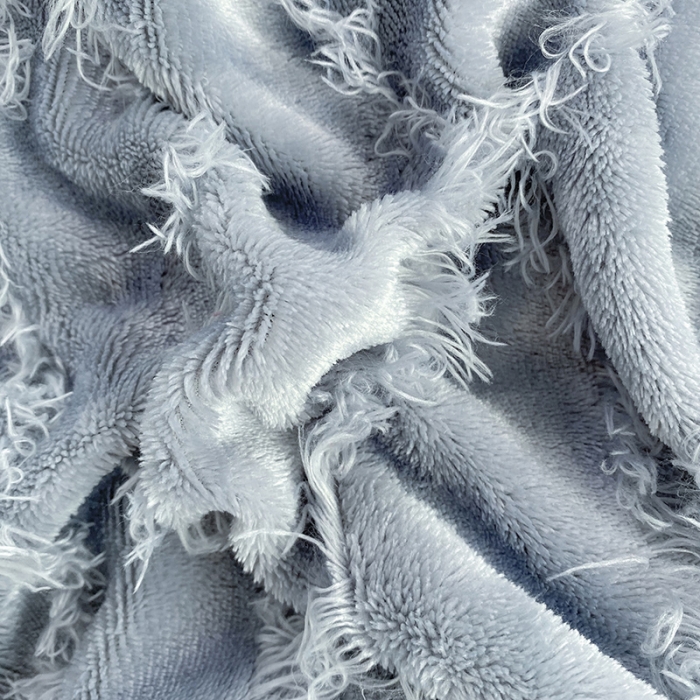 91家纺网 家纺一手货源 找家纺 绒世界 2024新款高端牛奶绒提花四件套 摩登灰