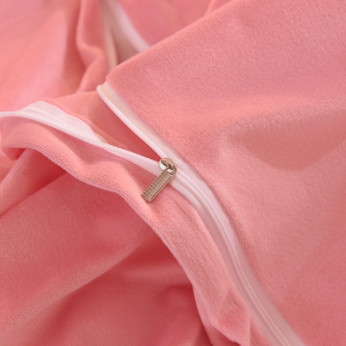 91家纺网 家纺一手货源 找家纺 （总）绒世界 2024新款韩版公主牛奶绒四件套