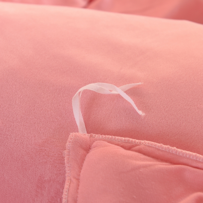 91家纺网 家纺一手货源 找家纺 （总）绒世界 2024新款韩版公主牛奶绒四件套