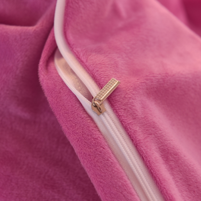 91家纺网 家纺一手货源 找家纺 欧冠 2023新款韩版公主牛奶绒四件套 姹紫