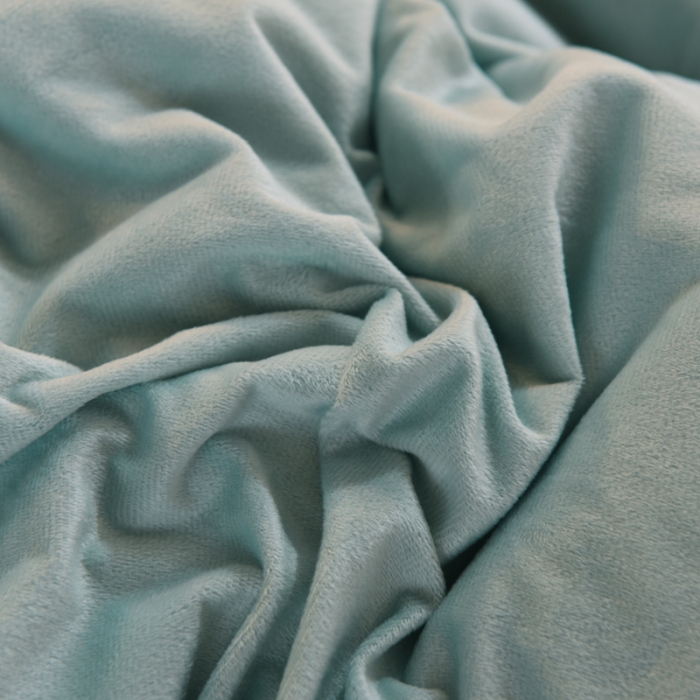 91家纺网 家纺一手货源 找家纺 欧冠 2023新款韩版公主牛奶绒四件套 幕蓝