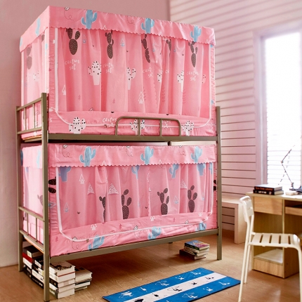 91家纺网 家纺一手货源 找家纺 迪凡保罗蚊帐 C02加强遮光帘上下铺学生蚊帐