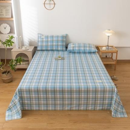 91家纺网 家纺一手货源 找家纺 （总）衿成 2025新款13372喷气织造全棉纯色单品床单