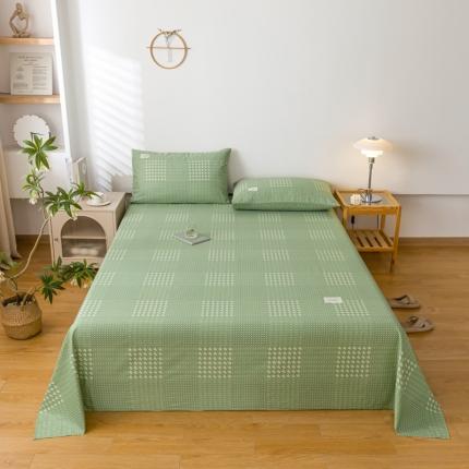 91家纺网 家纺一手货源 找家纺 （总）衿成 2025新款13372喷气织造全棉纯色单品床单