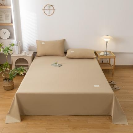 91家纺网 家纺一手货源 找家纺 （总）衿成 2025新款13372喷气织造全棉纯色单品床单