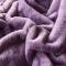 91家纺网 家纺一手货源 找家纺 尚品绵羊 2023秋冬新款双层加云毯毛毯直播爆款毯子 波斯毯-香芋紫