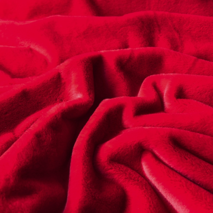 91家纺网 家纺一手货源 找家纺 尚品绵羊 2025秋冬新款双层加云毯毛毯直播爆款毯子 波斯毯-中国红